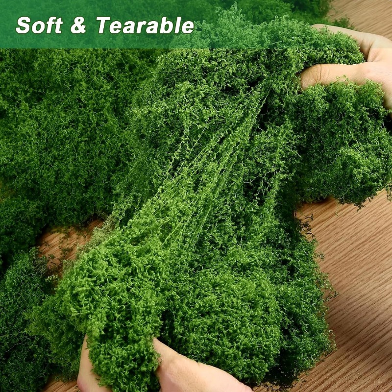 Fake Moss Artificial Green Mos - Sphagnum Moss Dry 评论和价格
